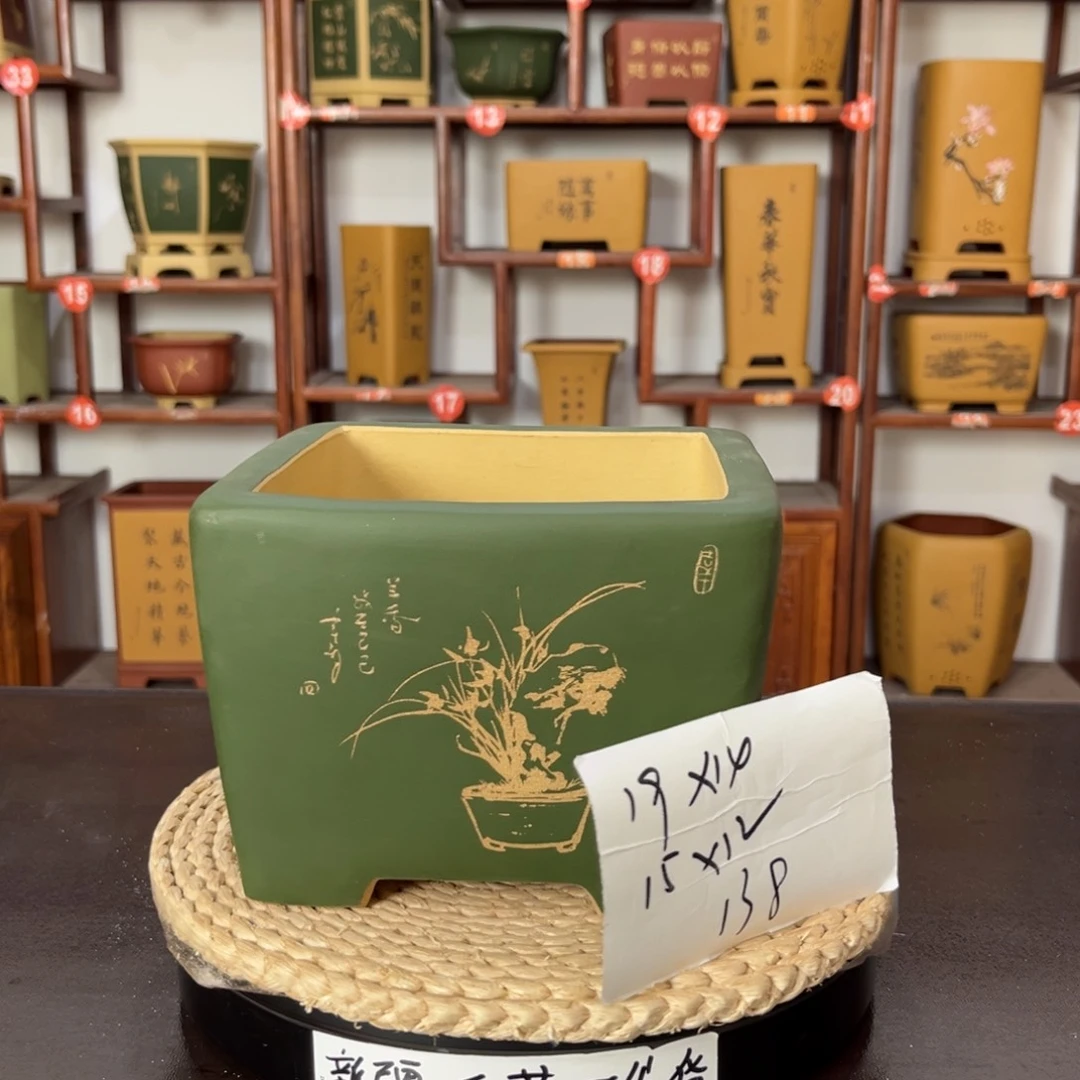 紫砂花盆紫砂花盆