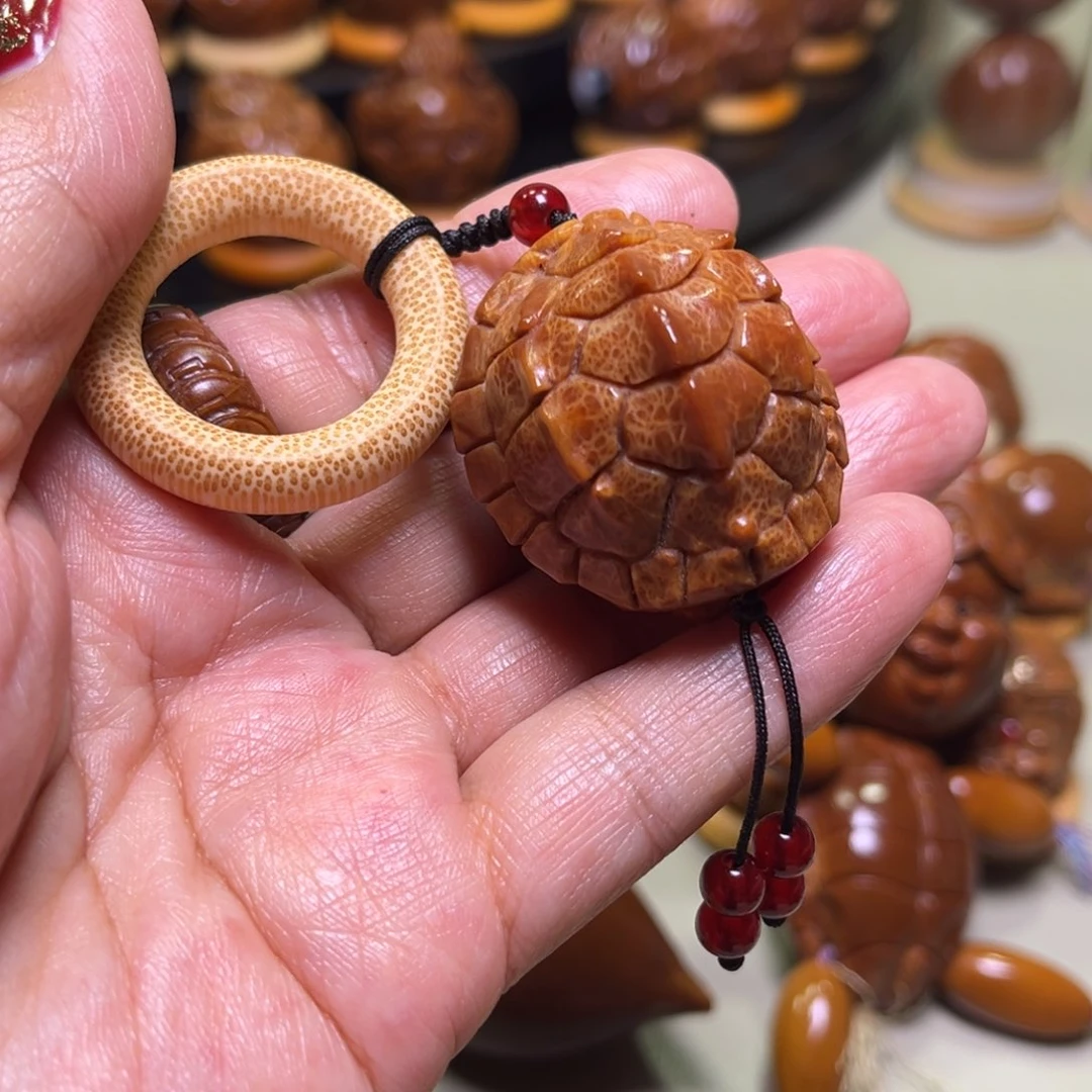 橄榄核手串/手链竹圈富甲