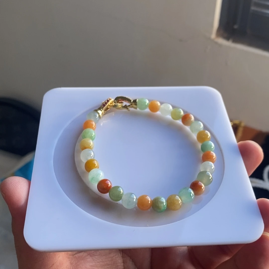 定制翡翠未镶嵌59 缅甸翡翠A货卡6.8
