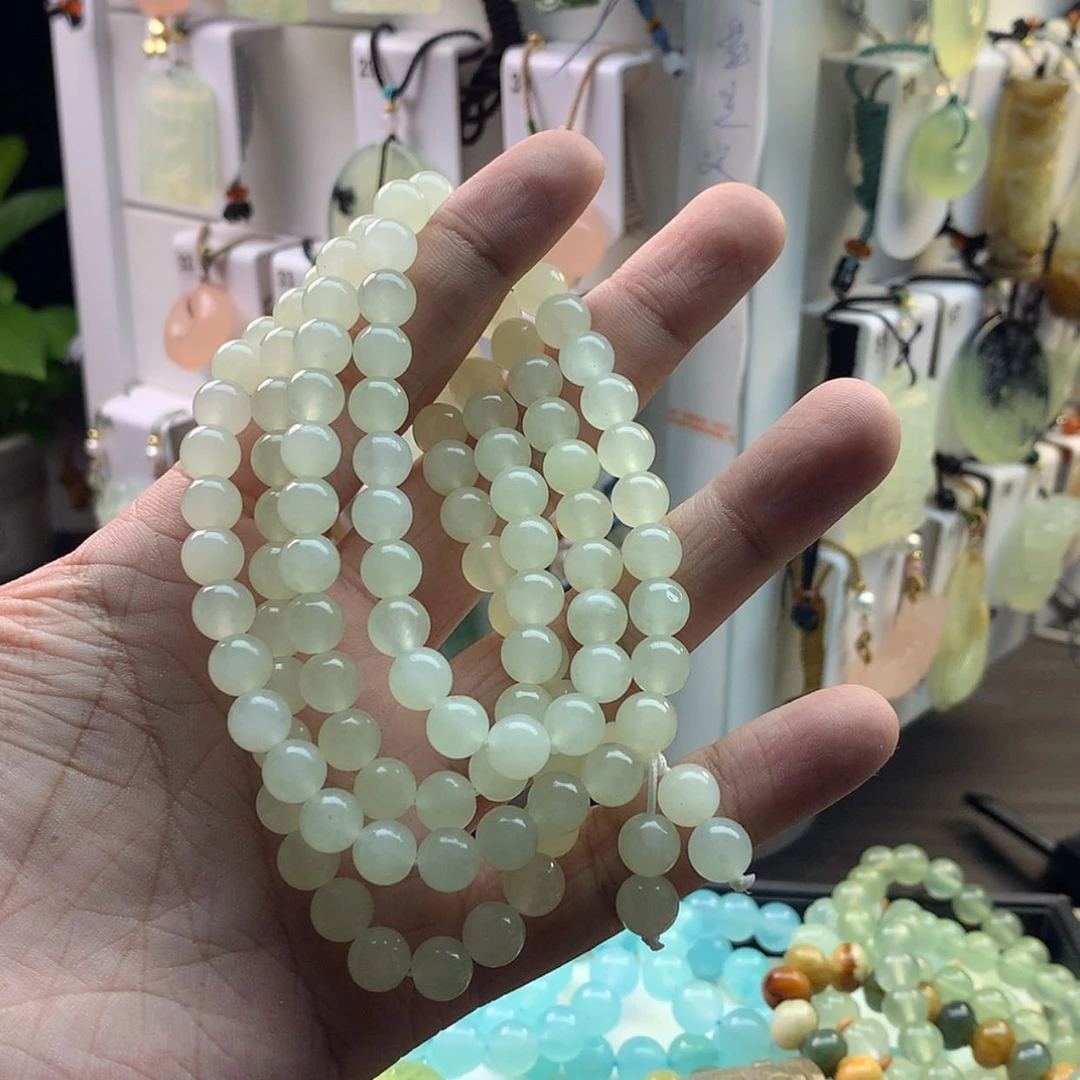 【闪购商品】蛇纹石玉颈饰未镶嵌