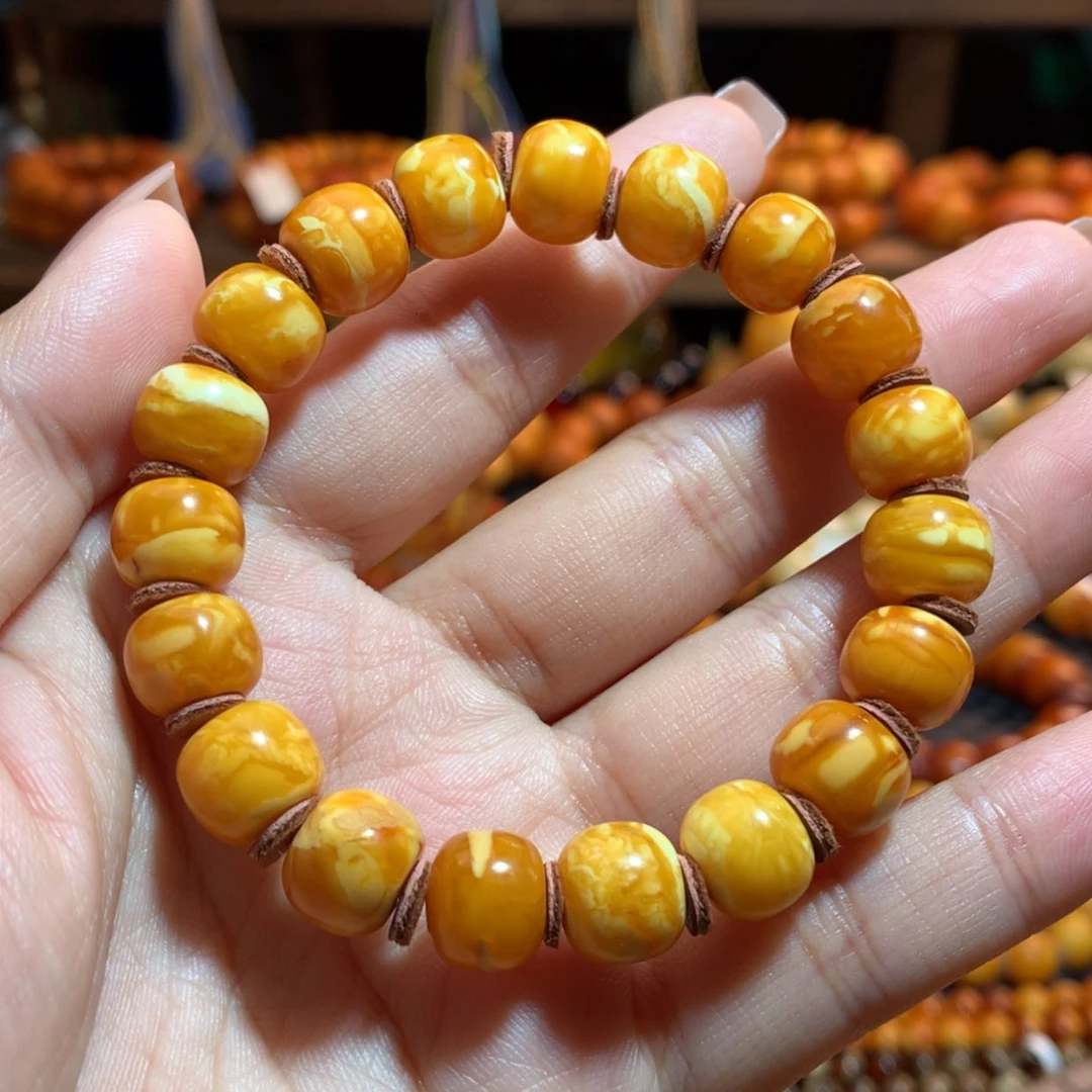 【闪购商品】手串蜜蜡未镶嵌蜜蜡手串