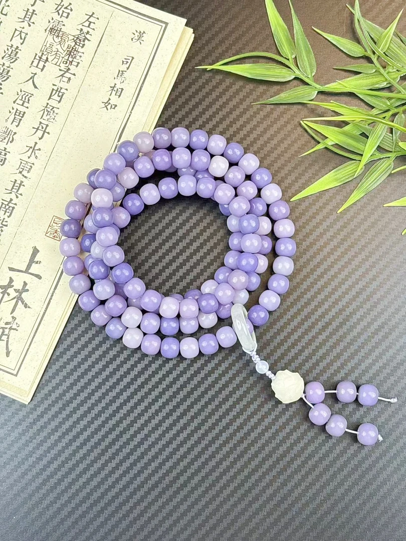 【露草流莺】10*9mm108颗菩提手串印尼老料精品原菩提