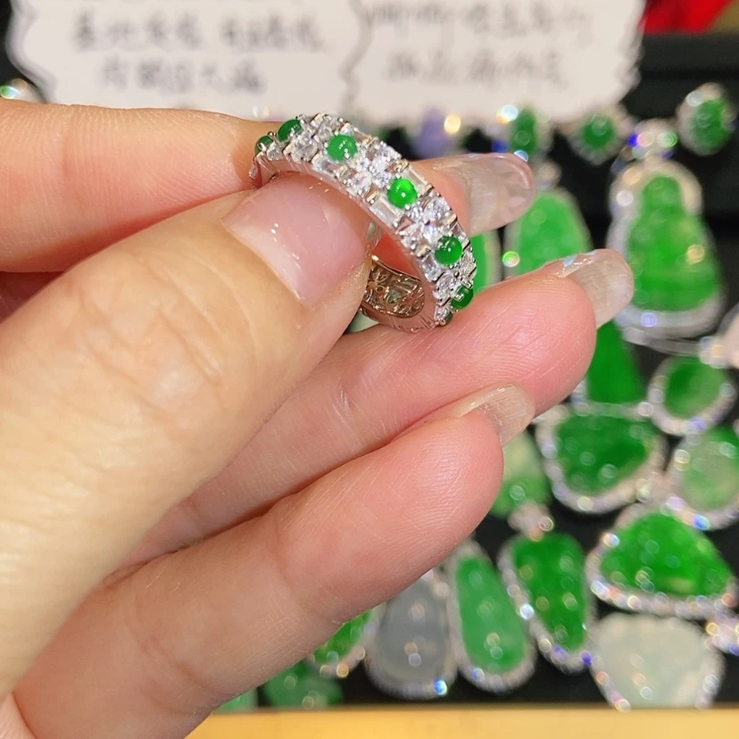 【闪购商品】未镶嵌戒指翡翠天然翡翠