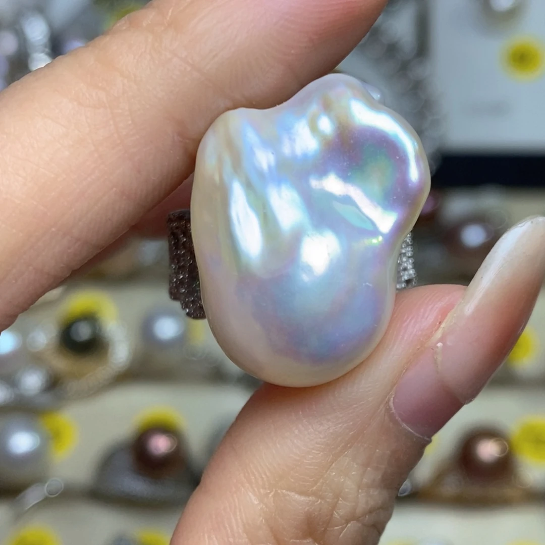 淡水珍珠珠宝奇石未镶嵌