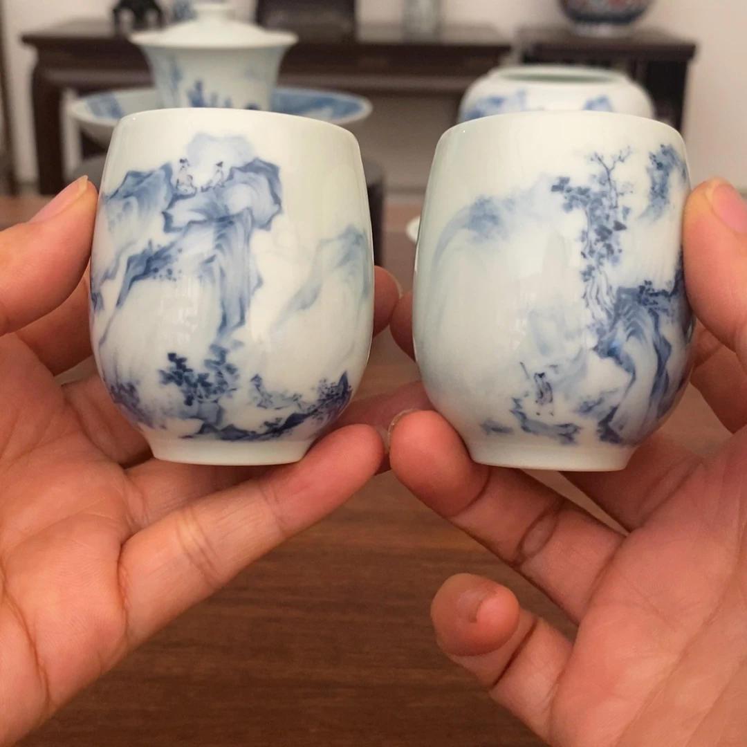 赛***崎景德镇艺术柴窑单杯