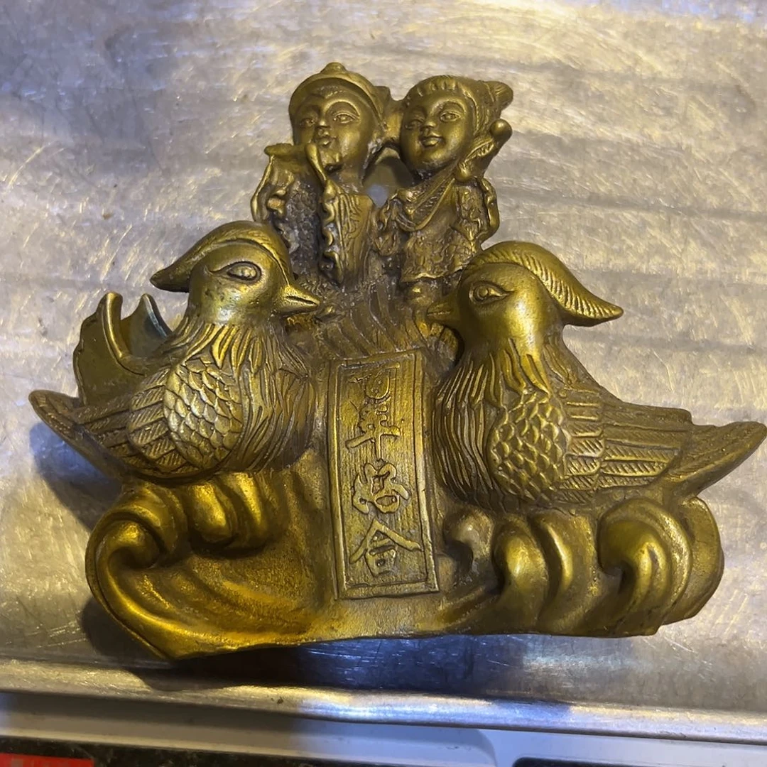 今***天黄铜摆件，文房摆件工艺品