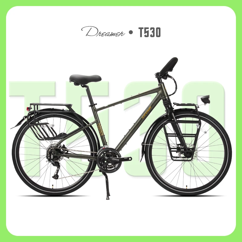 新款T530-Dreamer-梦想家长途砾石公路旅行自行车成人
