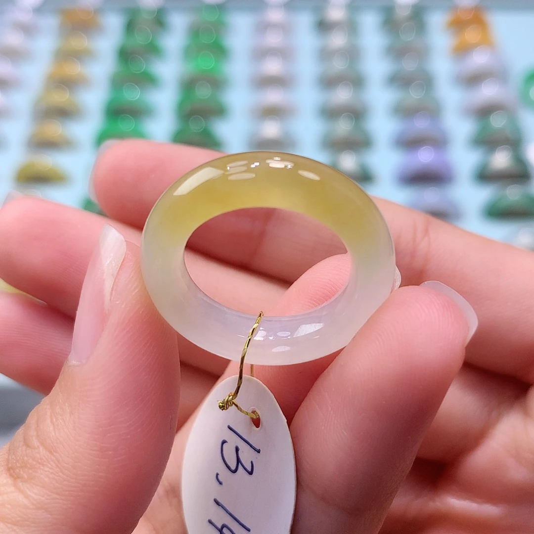 未镶嵌戒指翡翠少***少1314圈