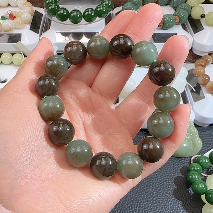 和田玉手串未镶嵌