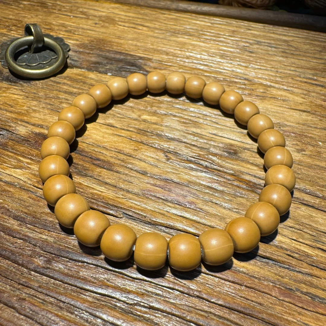 笙汐-猴头核桃8mm左右小尺寸直切精工文玩手串