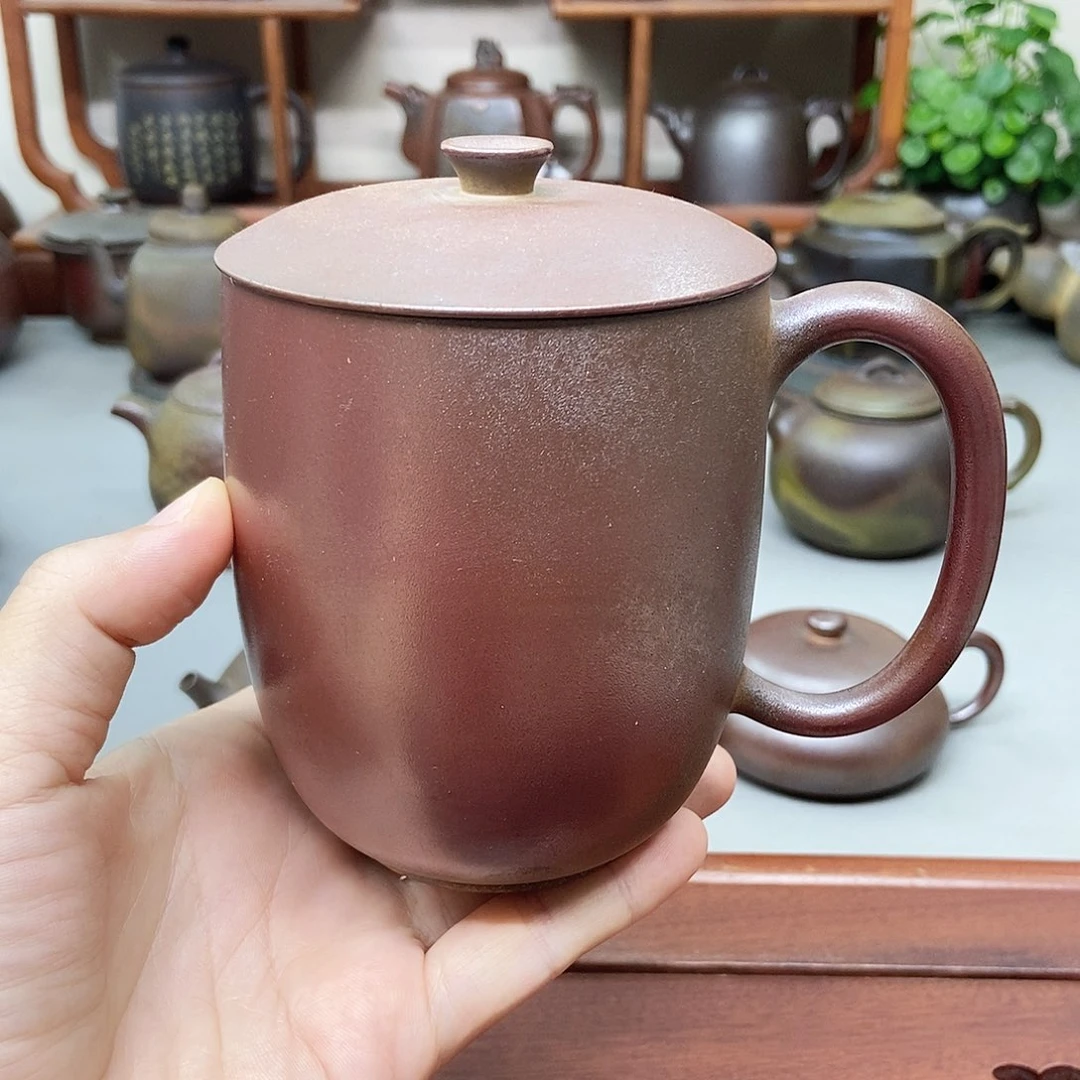 钦州坭兴陶柴烧茶壶瑕280cc