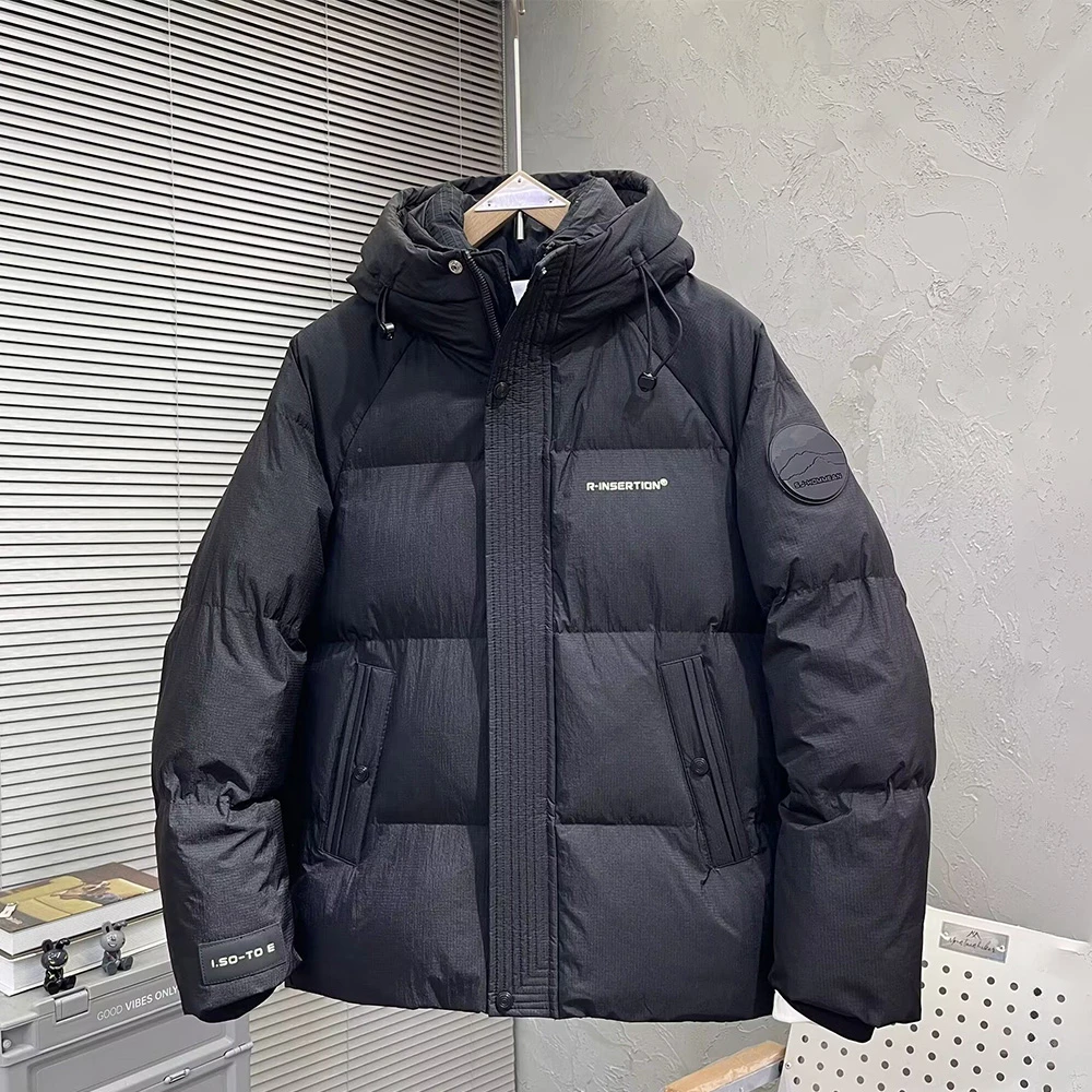 6698 冬季御寒保暖锁温防寒服男士百搭时尚休闲潮流断码外套