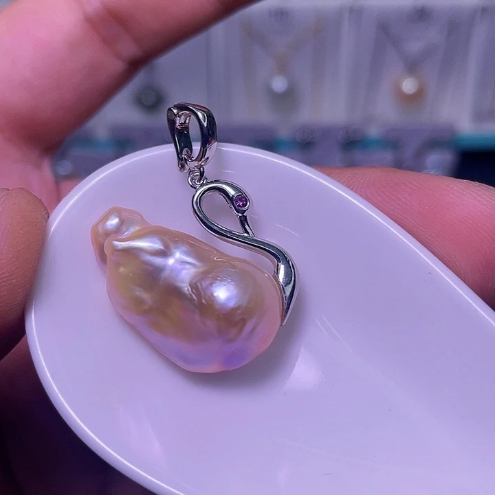 颈饰合金淡水珍珠51