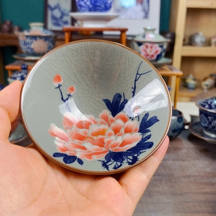瓷片手工制作工艺精湛等特点