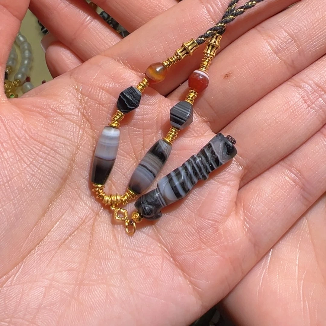 玛瑙/玉髓未镶嵌颈饰