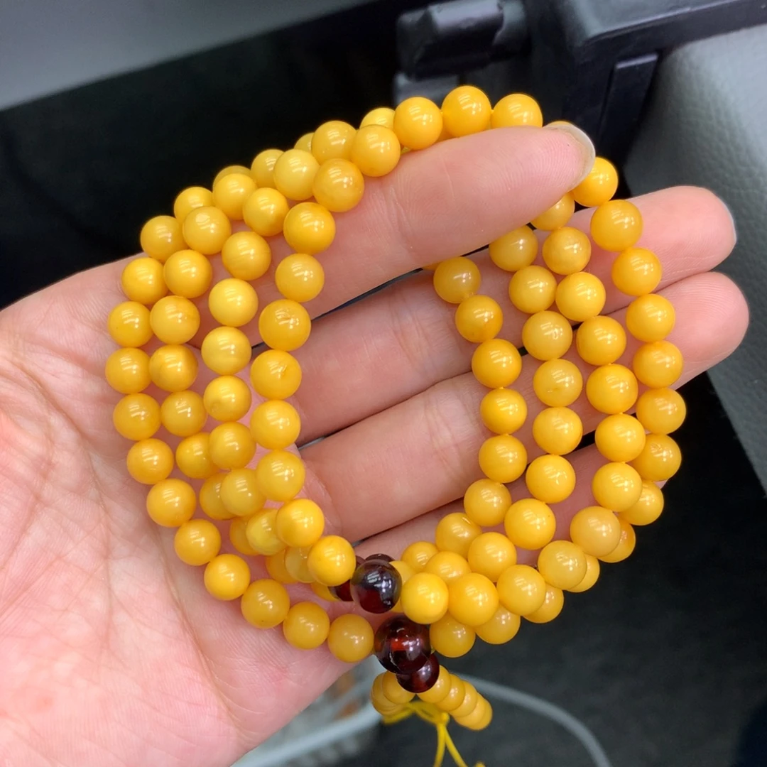 琥珀未镶嵌珠宝奇石6mm➕