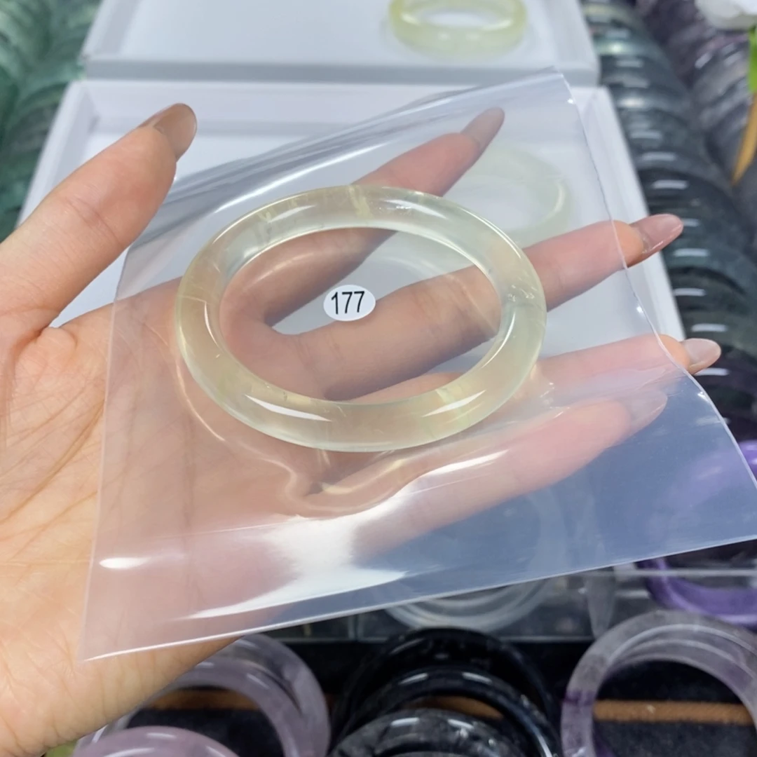 静***媛水晶手镯未镶嵌手镯