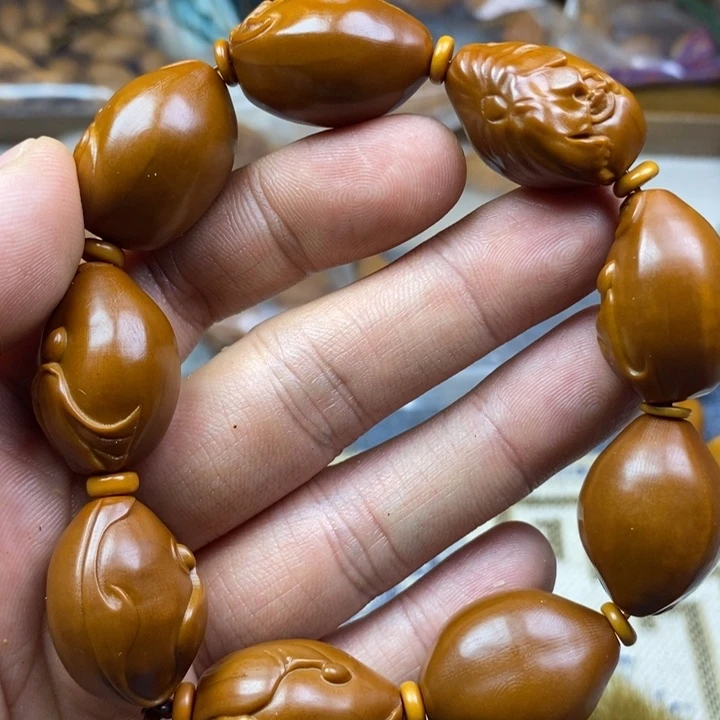 手串/手链橄榄核橄榄核雕工艺手串