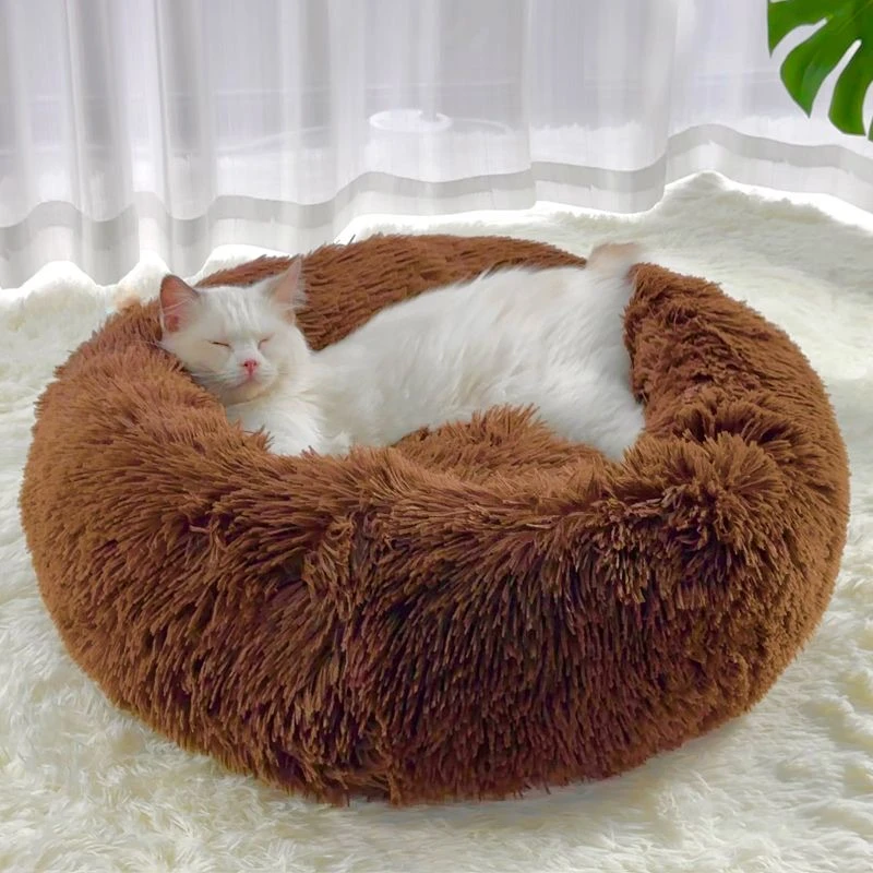 猫窝长毛绒四季通用泰迪宠物窝垫狗窝猫垫