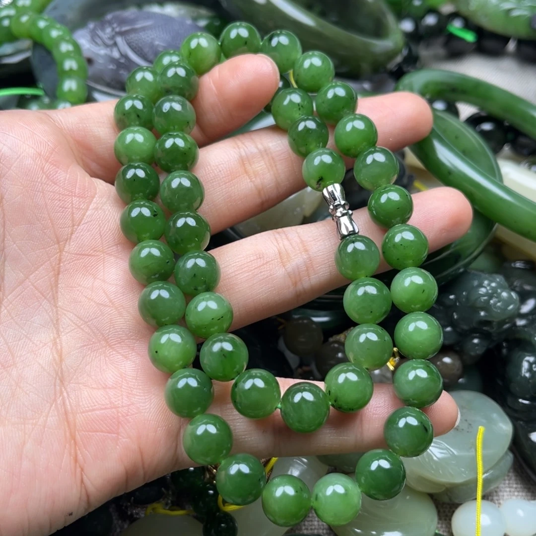 和田玉（碧玉）未镶嵌颈饰