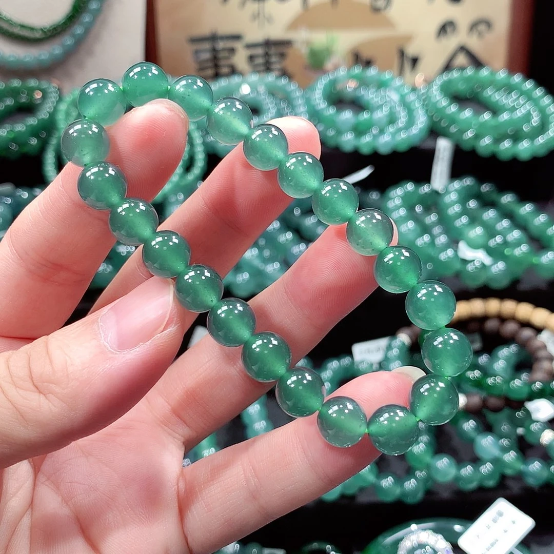 翡翠未镶嵌手链卡9