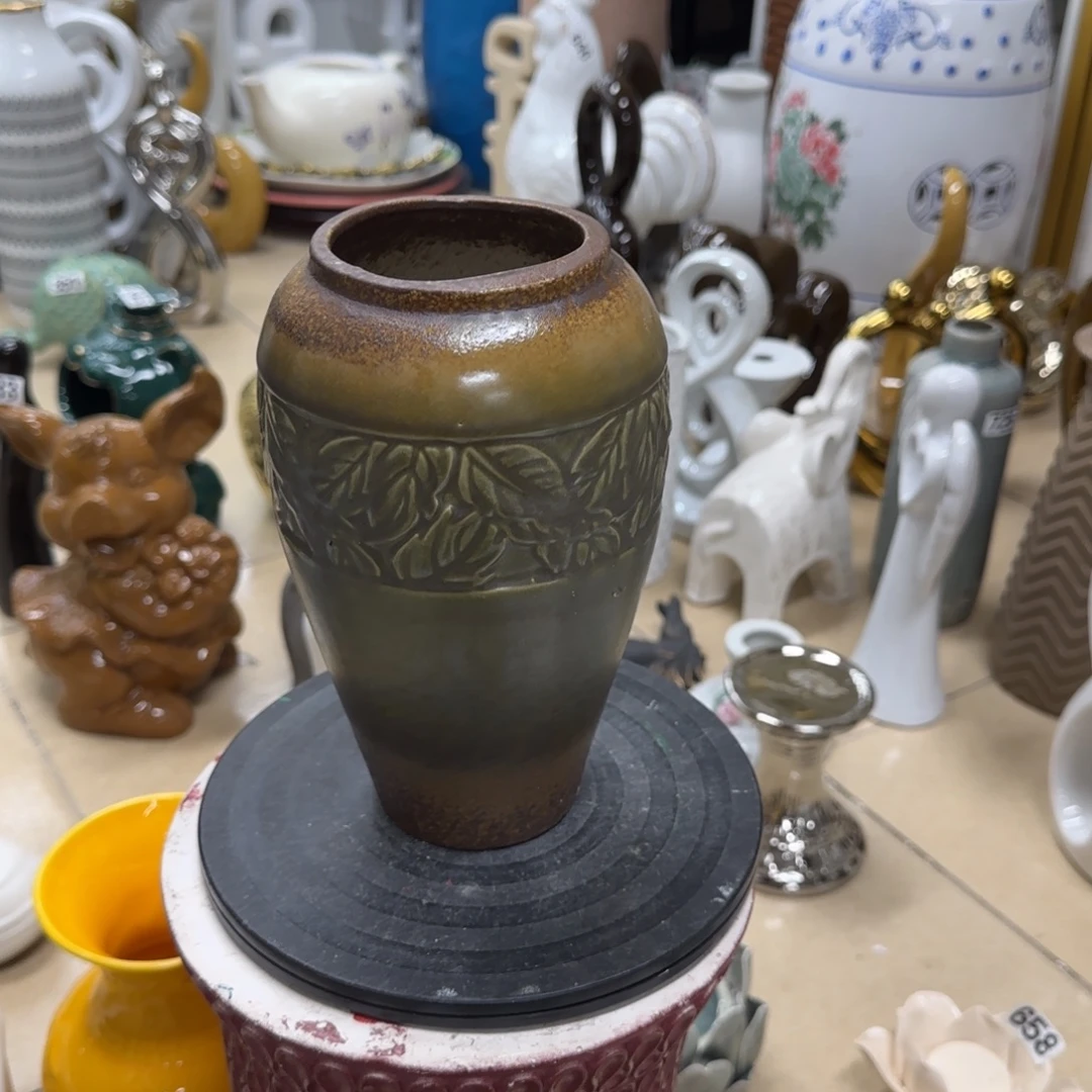 瓷片陶瓷工艺花瓶摆件