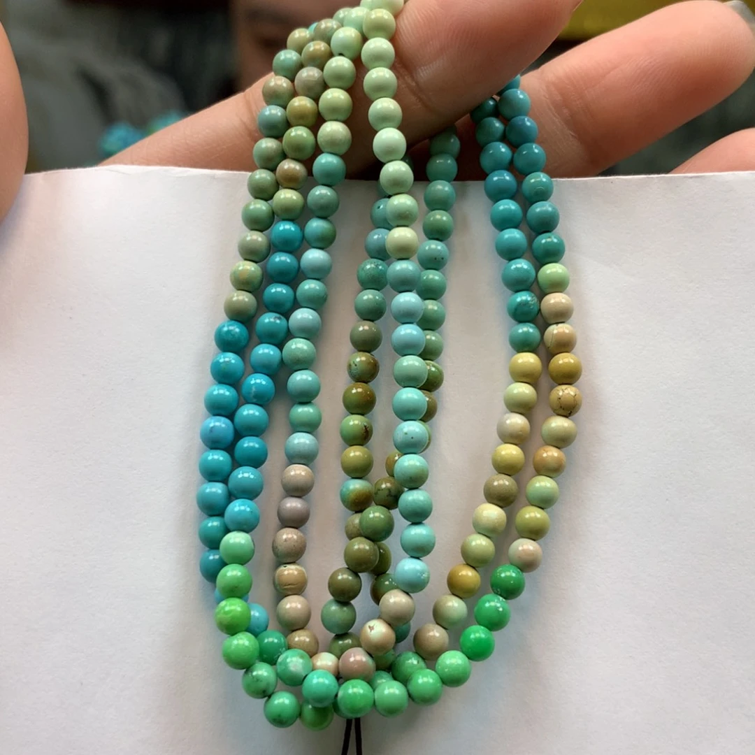 绿松石长链未镶嵌
