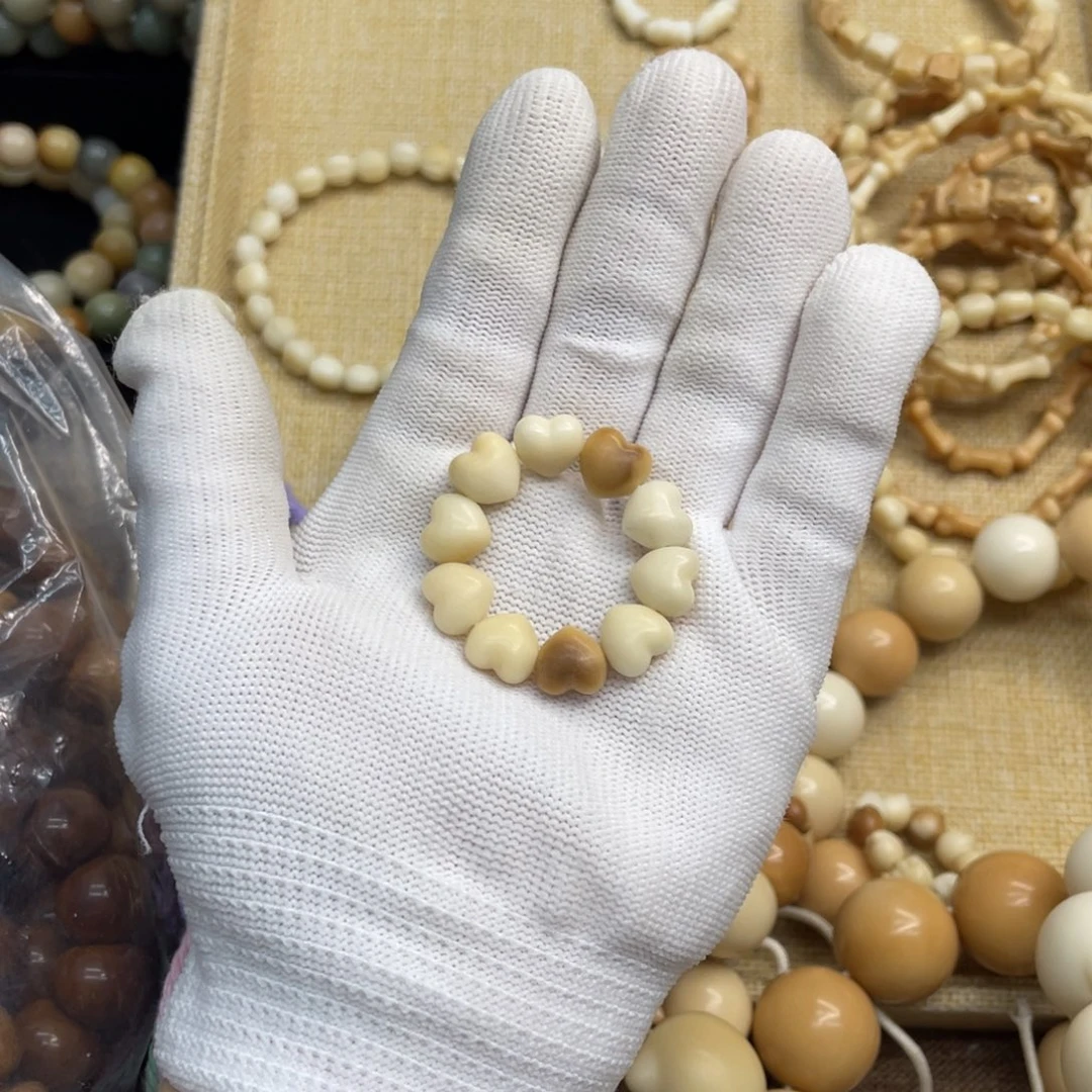 菩提根/象牙果吊坠牙果爱心跑环339