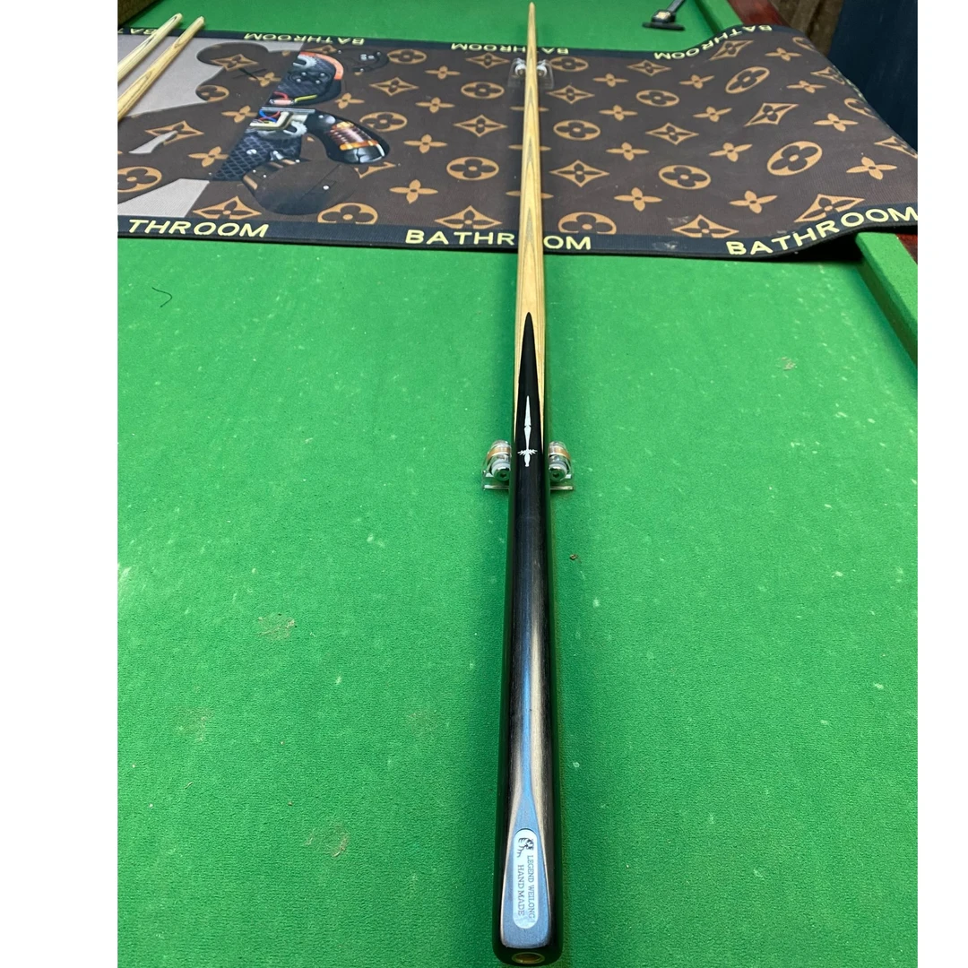 【主播专属】镶嵌班5】鲍鱼贝镶嵌雕刻小头中式球杆白蜡木免漆手工杆