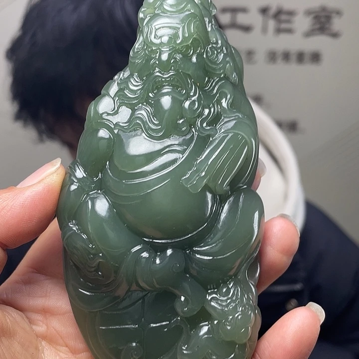 和田玉未镶嵌摆件