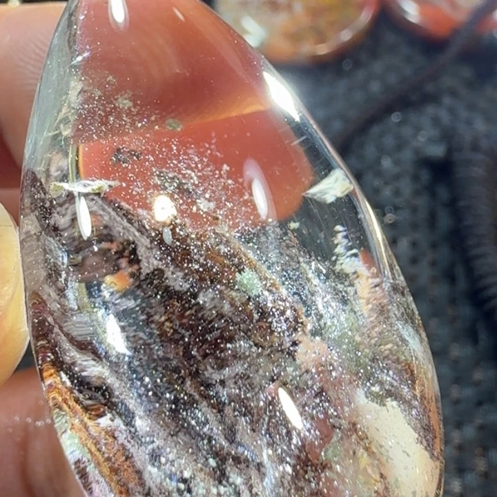 水晶吊坠(不含链)未镶嵌一****人