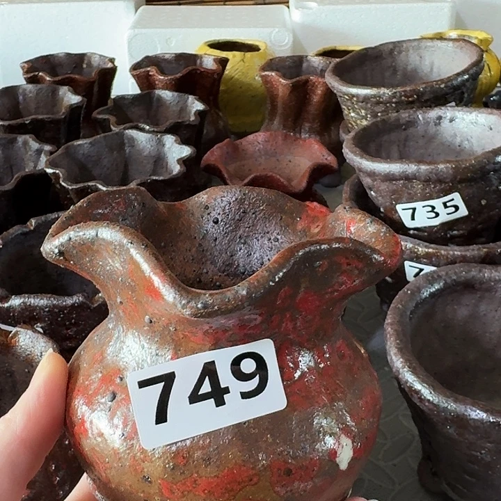 内口6高9外口9粗陶