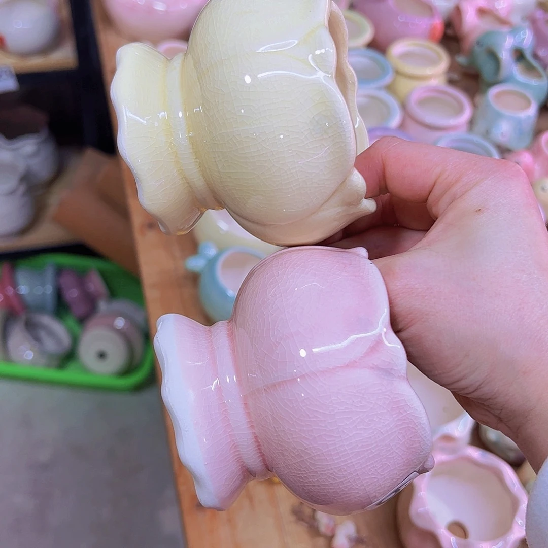 陶瓷花盆当场凑满12包邮