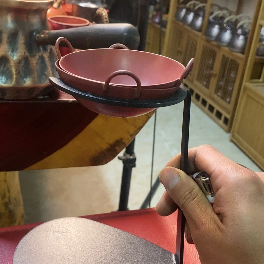 手工锻打工艺创意两用茶漏炒茶器