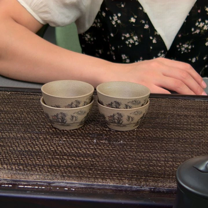 茶杯紫砂高货放漏