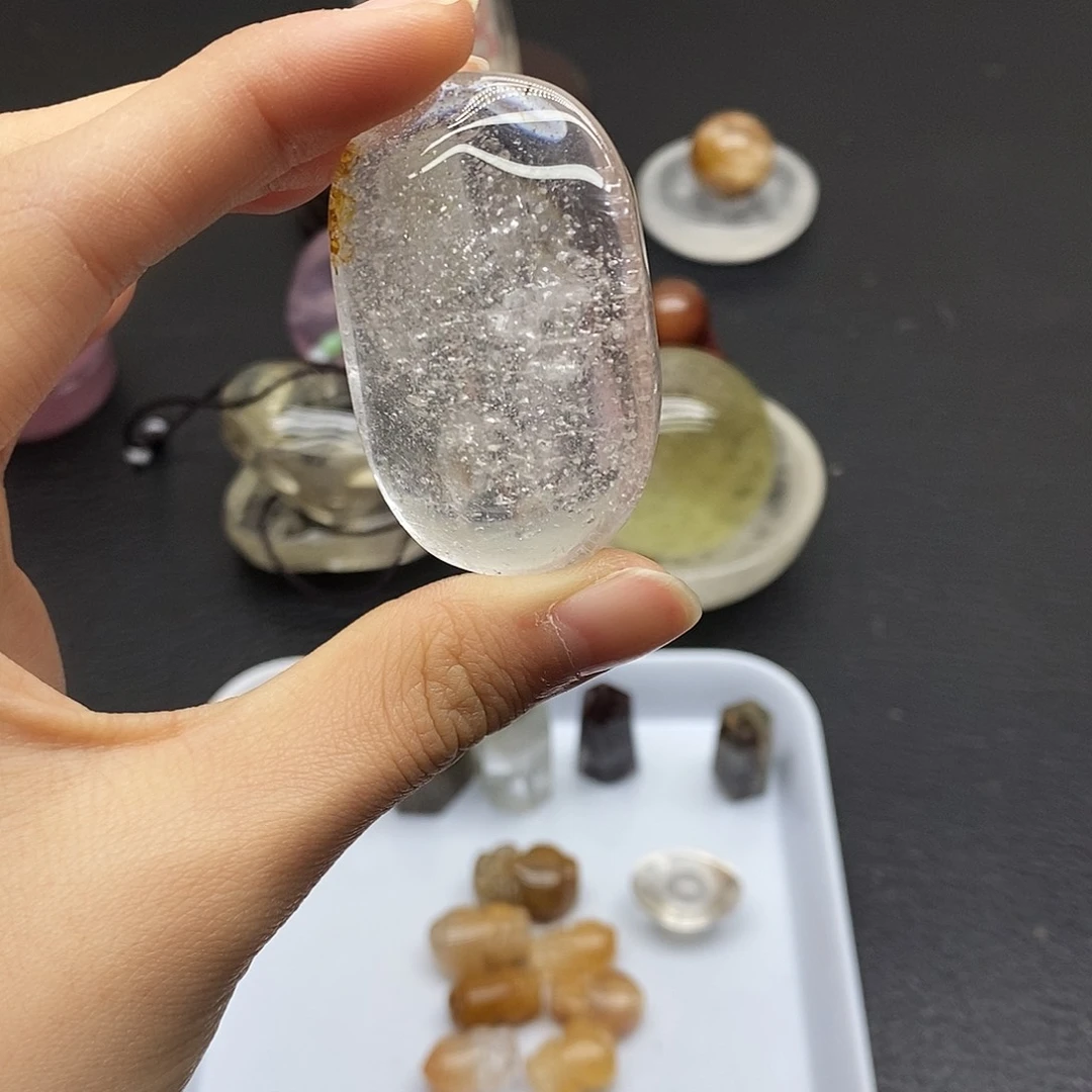 水晶珠宝半成品未镶嵌86水晶石