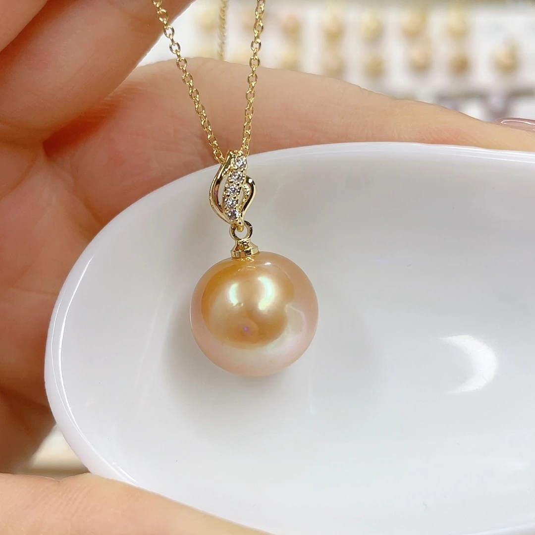 淡水珍珠合金吊坠(赠链)