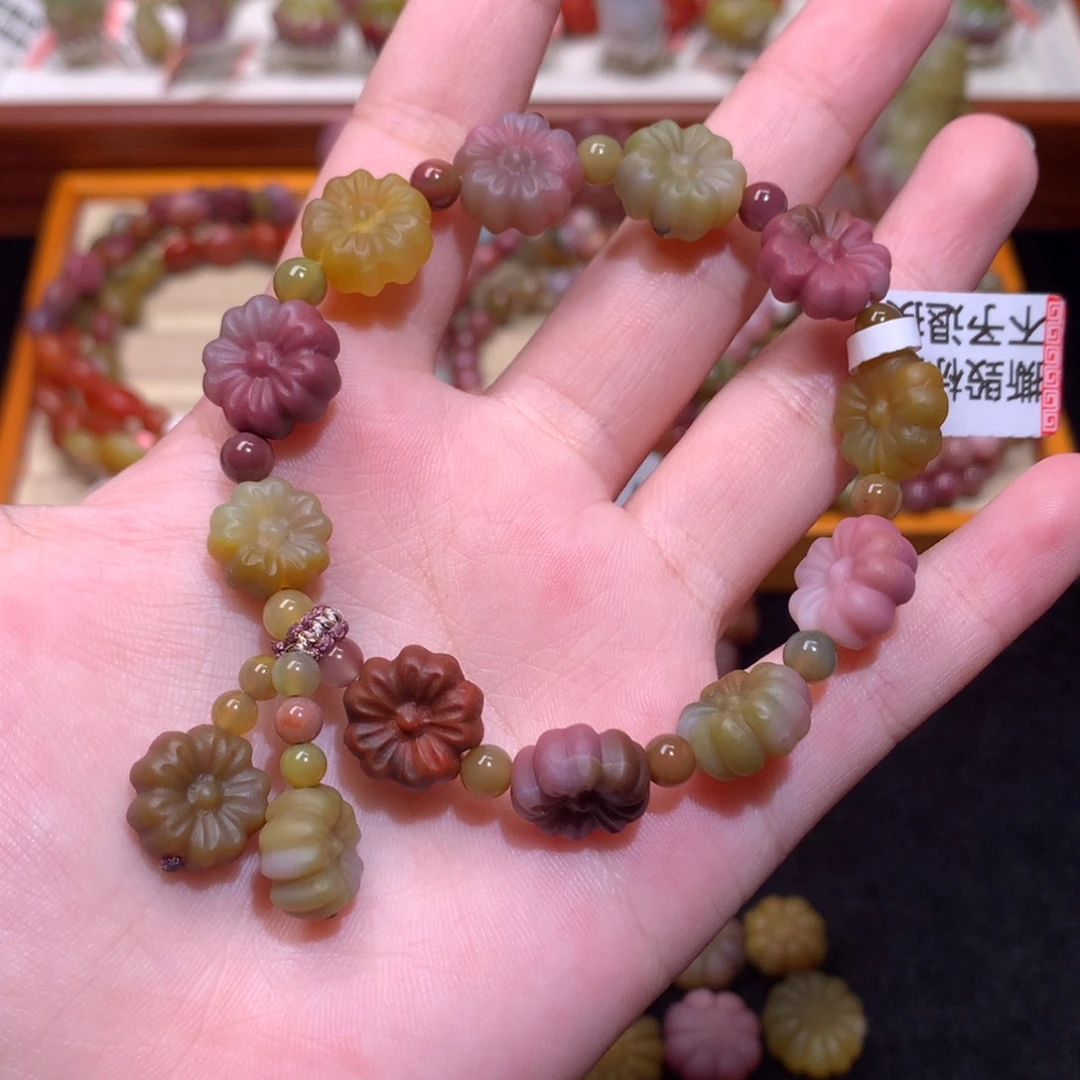 玛瑙/玉髓未镶嵌手链