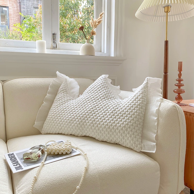 【MJ】ins少女心冰豆豆皇冠枕