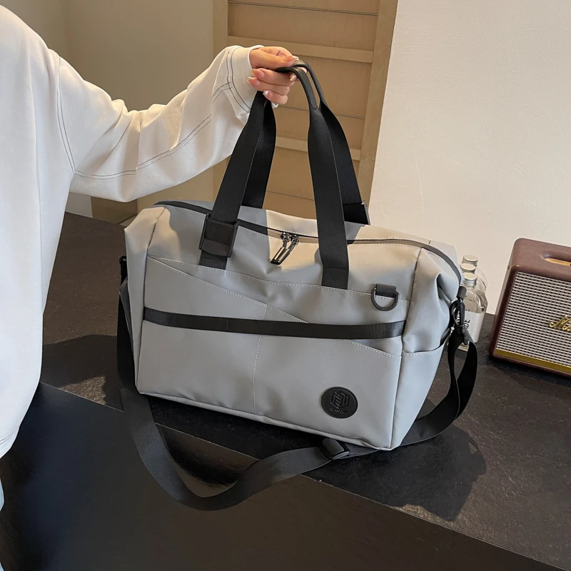 健身包女干湿分离大斜挎运动包男大容量手提短途旅行包游泳行李包