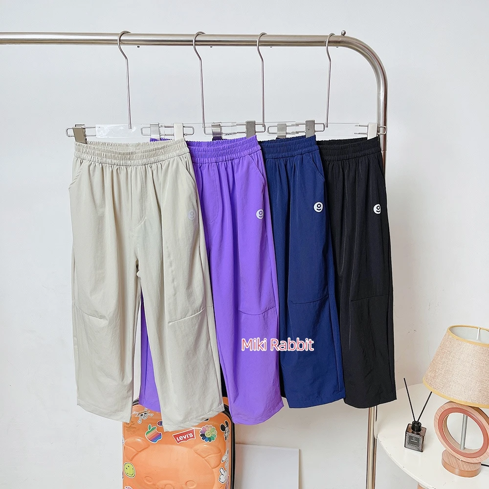 儿童速干气球裤2025新款春装男童女童中大童装运动休闲阔腿裤长裤