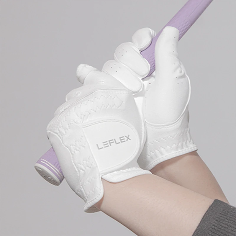 韩国LEFLEX高尔夫手套防滑耐磨超纤透气专业户外运动用男女通用