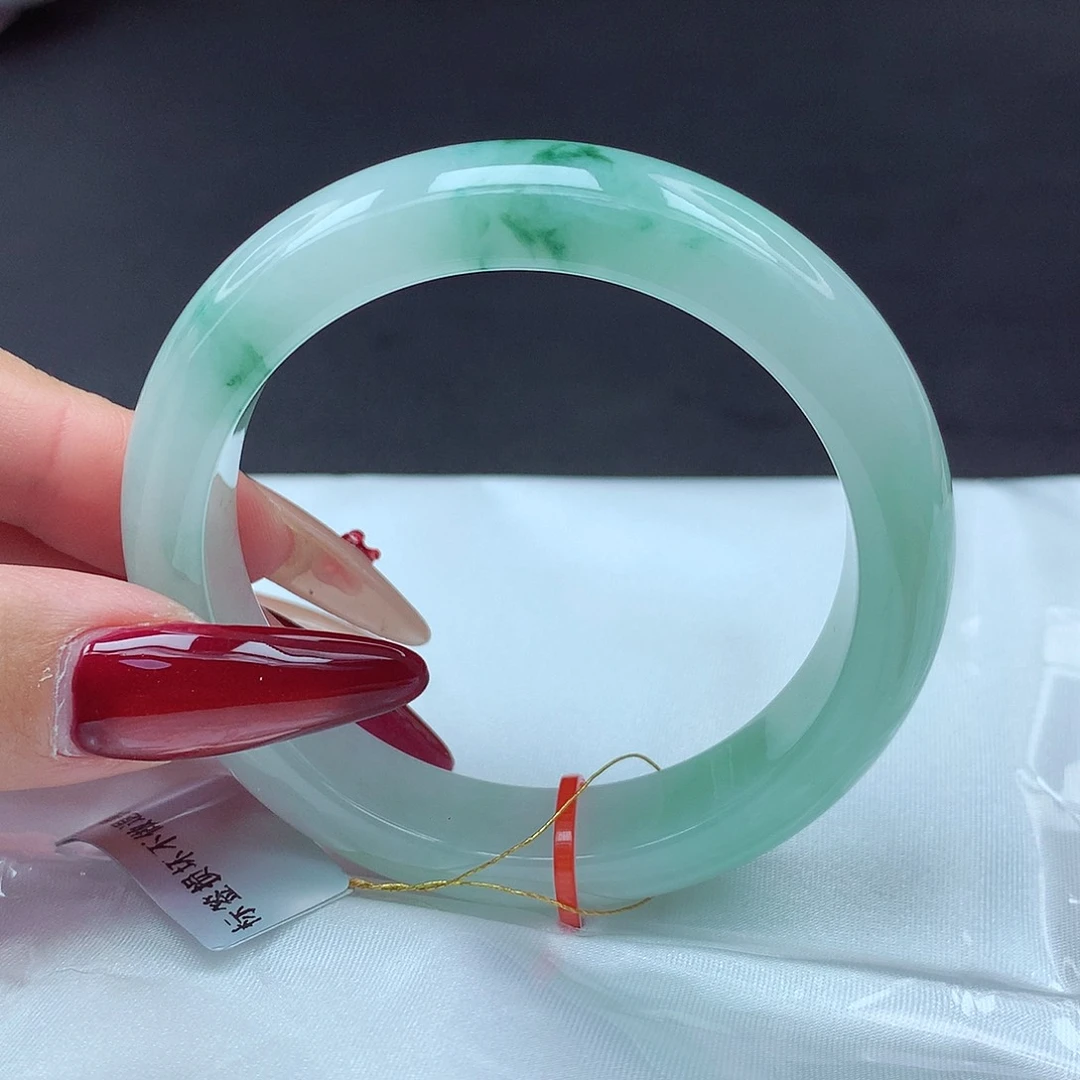 未镶嵌手镯翡翠54圈828