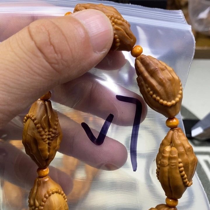 橄榄核手串/手链橄榄核雕工艺手串