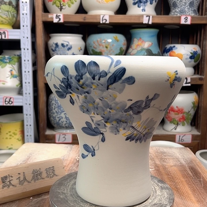 陶火窝兰兰紫藤陶瓷