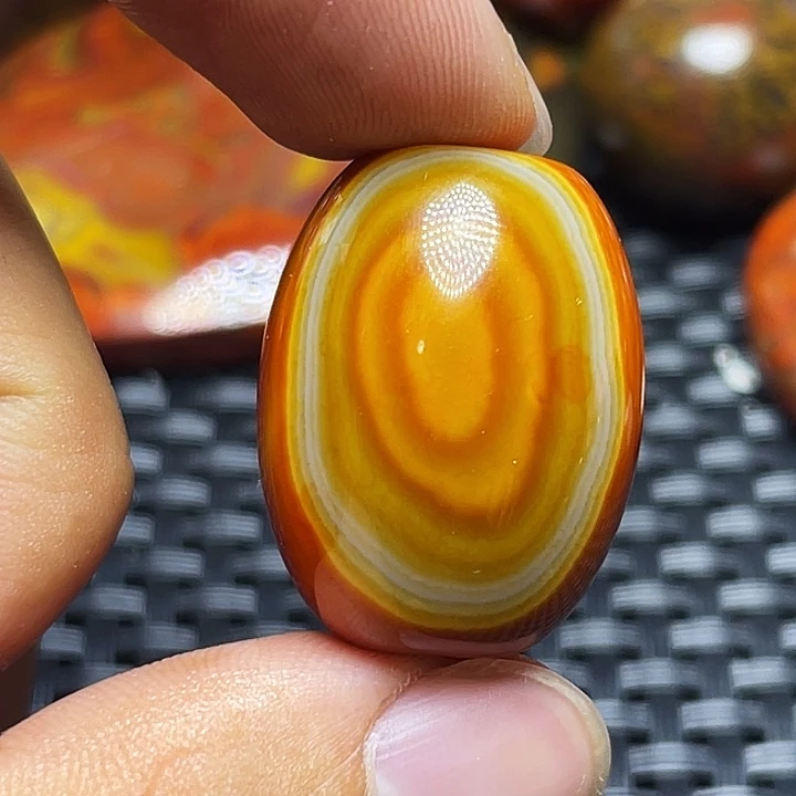疯***牛玛瑙/玉髓未镶嵌颈饰