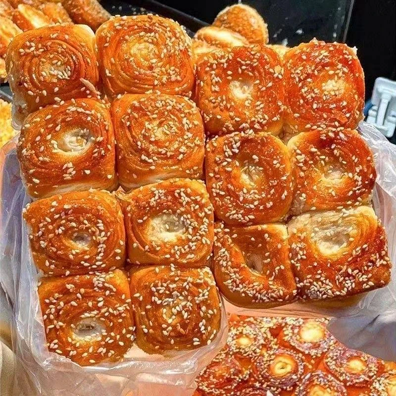 蜂蜜脆底小面包香甜手撕老式脆皮面包蛋糕整箱早餐休闲小吃零食