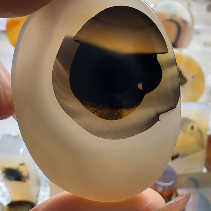 玛瑙/玉髓未镶嵌项链