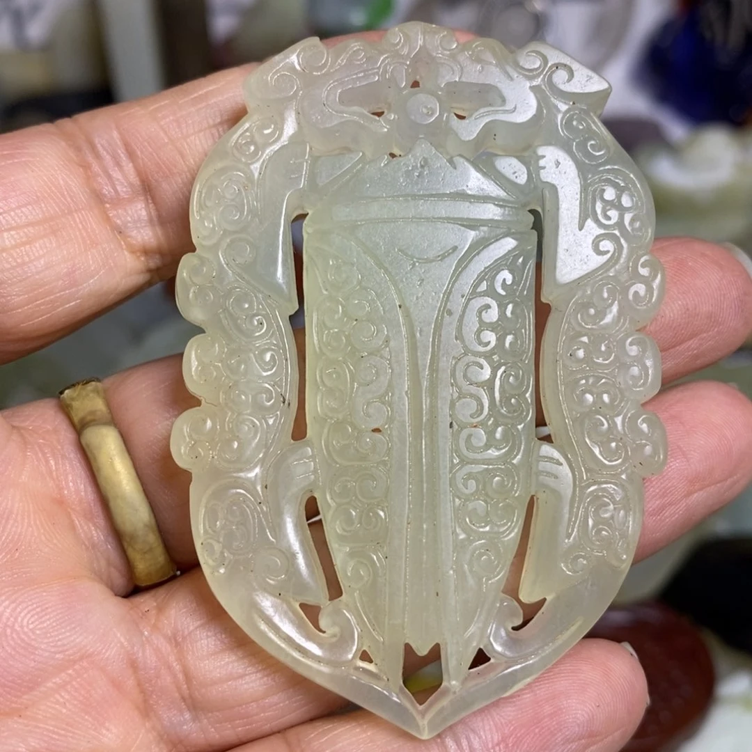 和田玉（糖玉）未镶嵌颈饰