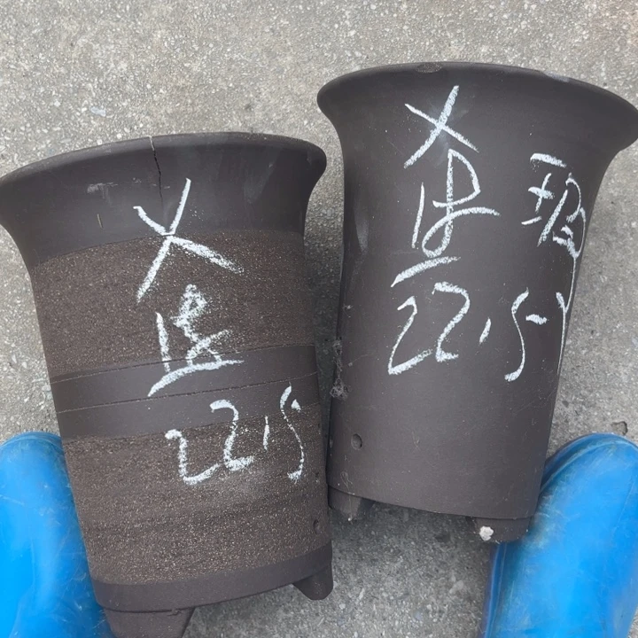 紫砂花盆紫砂的花